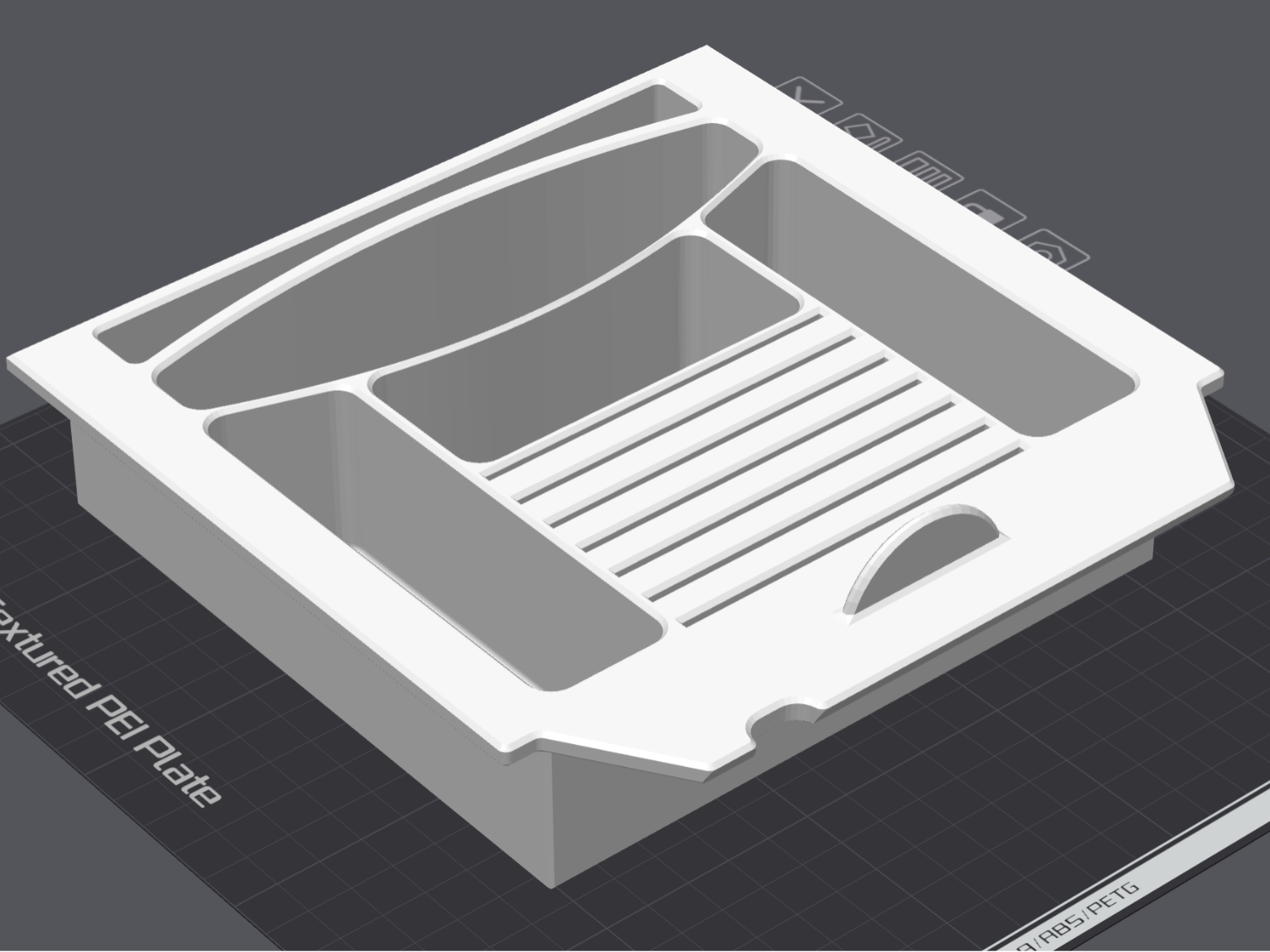 Tesla Highland/Juniper Center Console Tray