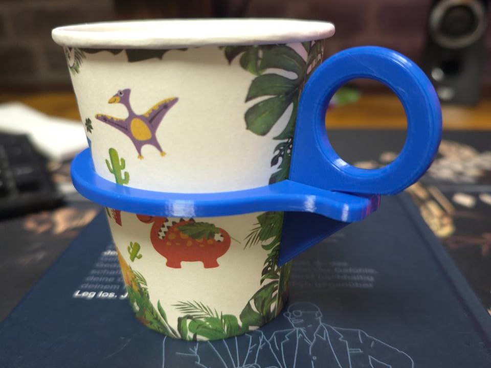Pappbecher Halter/ hot cup holder