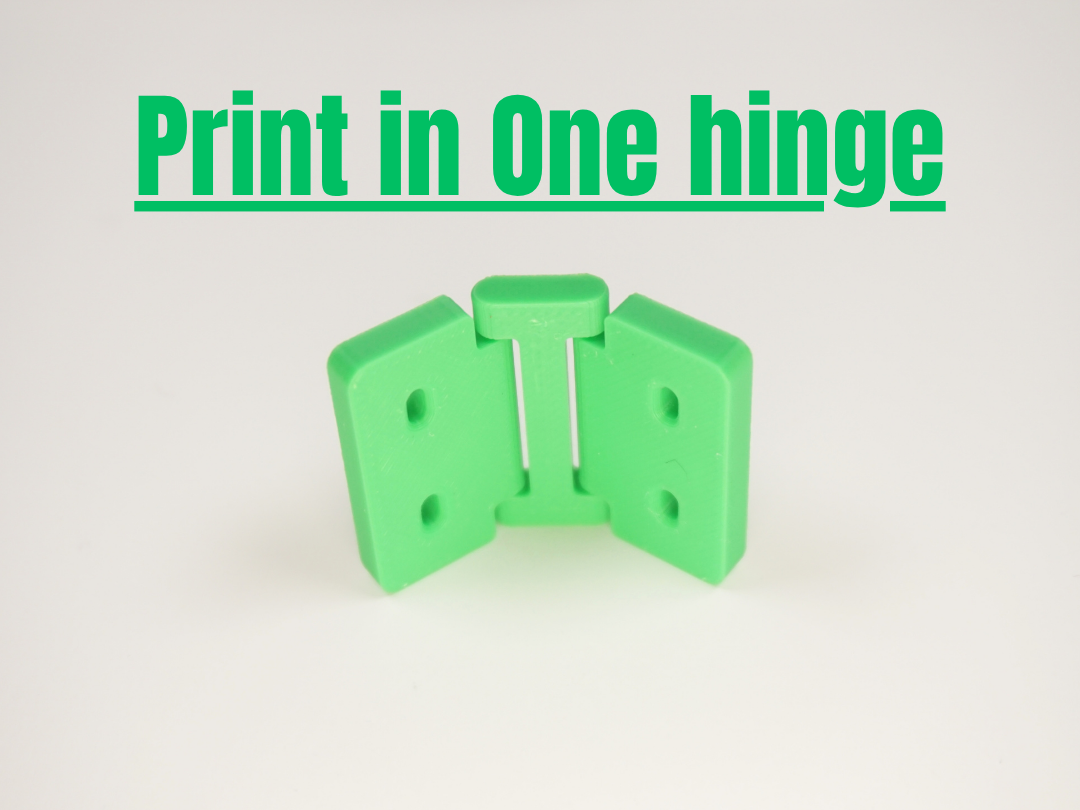 Print in One hinge