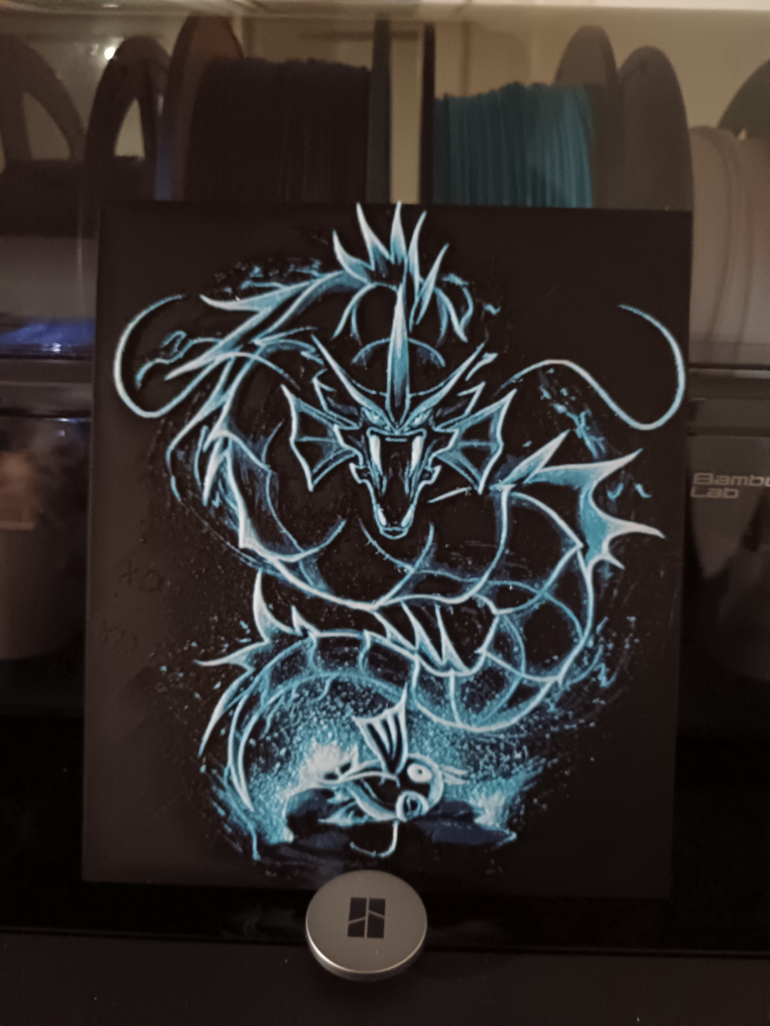 HUEFORGE pokemon Magicarpe évolution Léviator