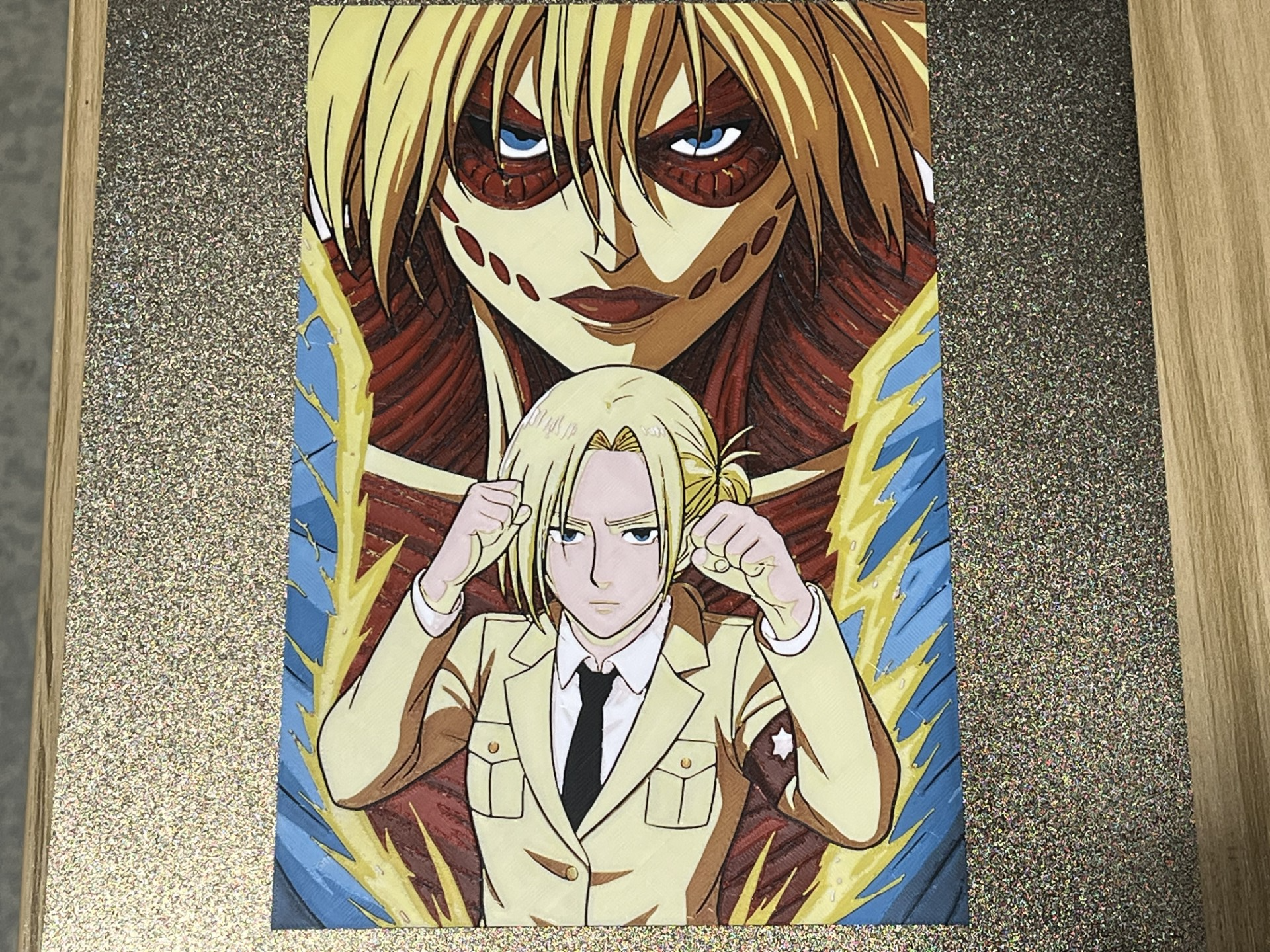 Attack on Titan Annie and Female Titan Hueforge