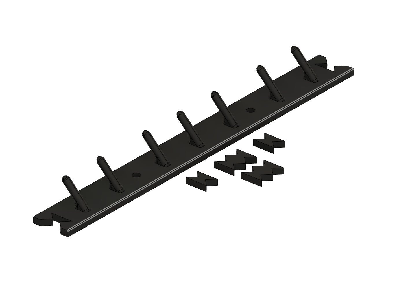 Extendable Key Rack/Holder