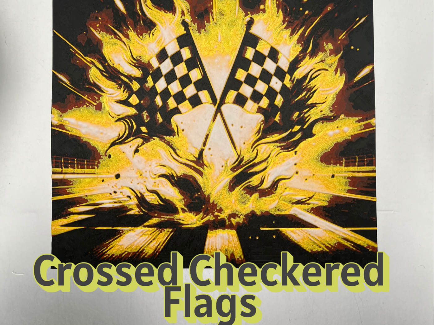 Crossed Checkered Flags
