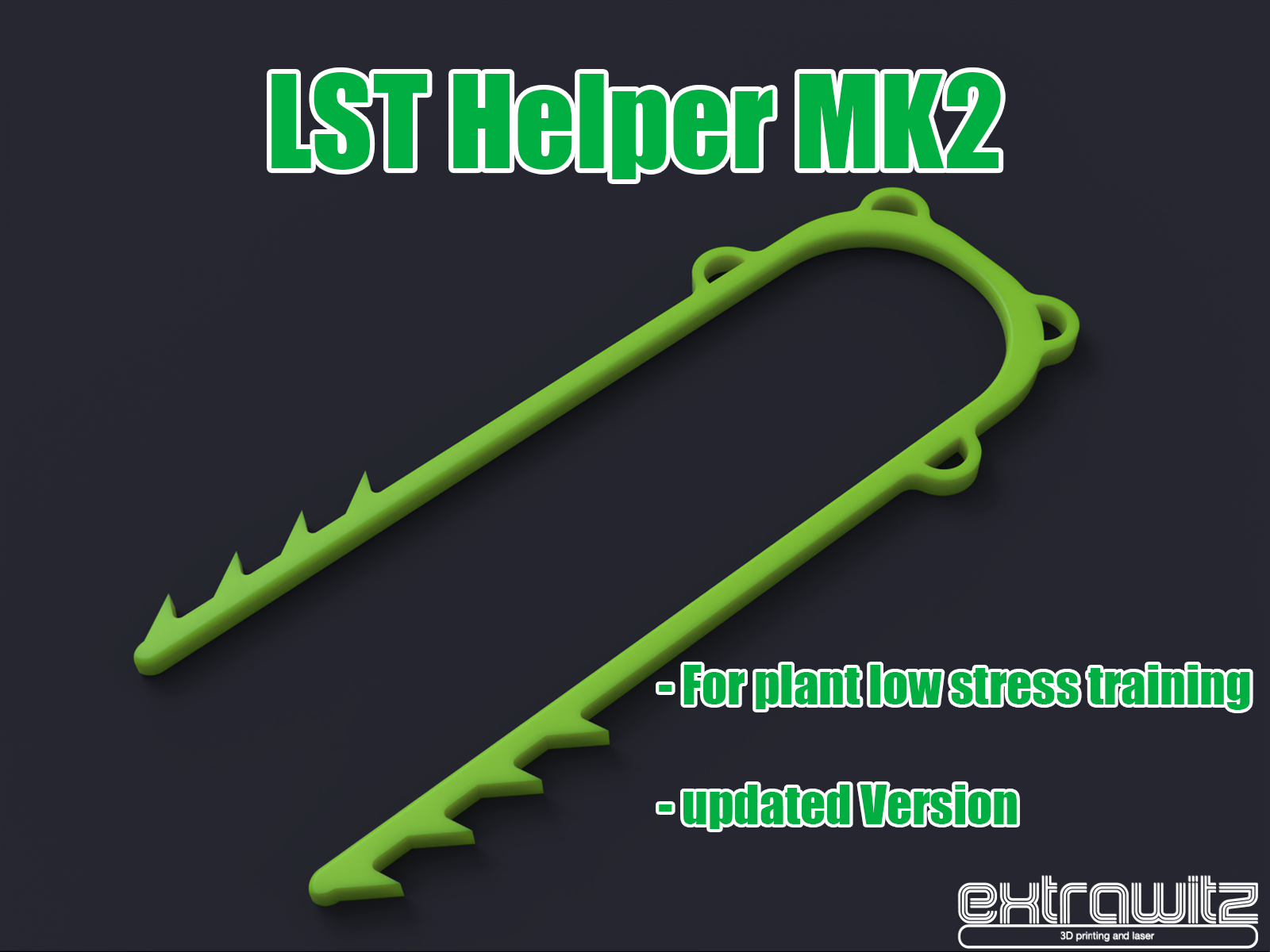 LST helper MK2 (low stress training for plants)