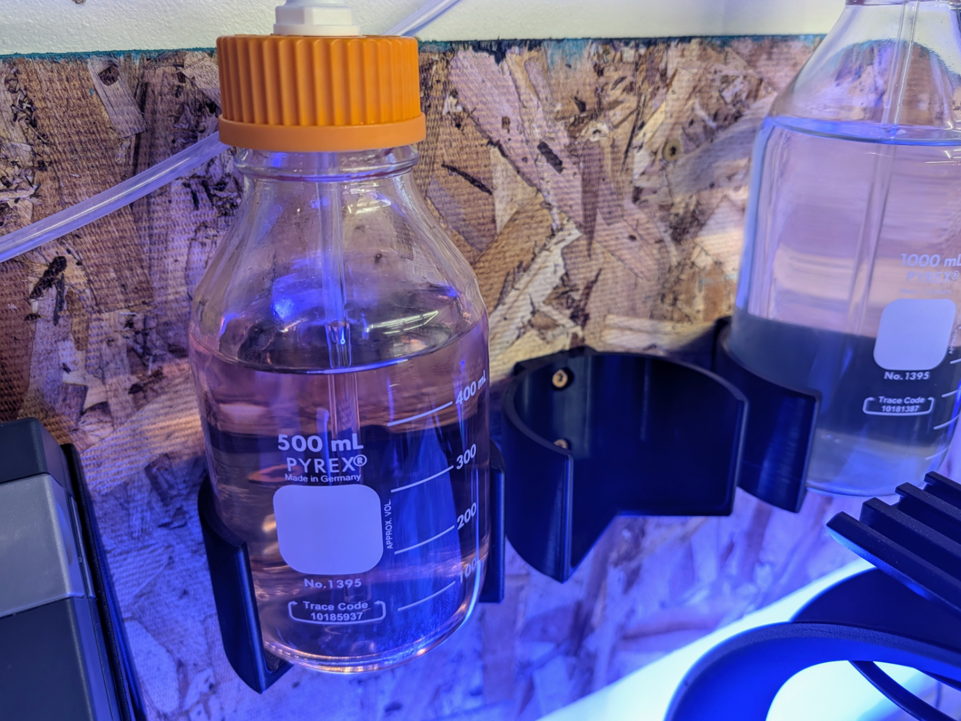 Customizable Dosing Bottle Wall Mount