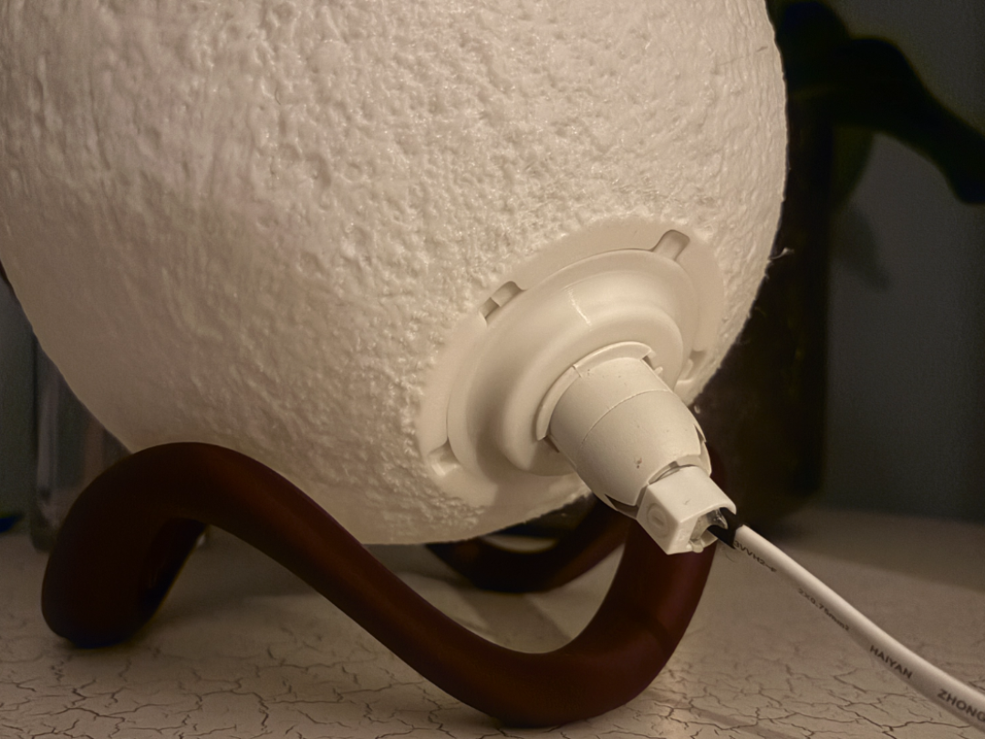 Moon Lamp E14 adapter plate