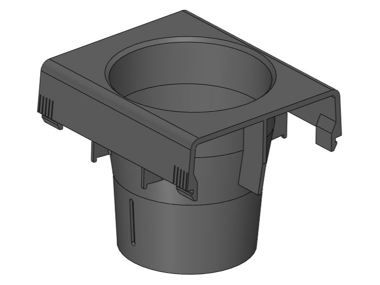 BMW E36 Front Cup Holder (2-piece)
