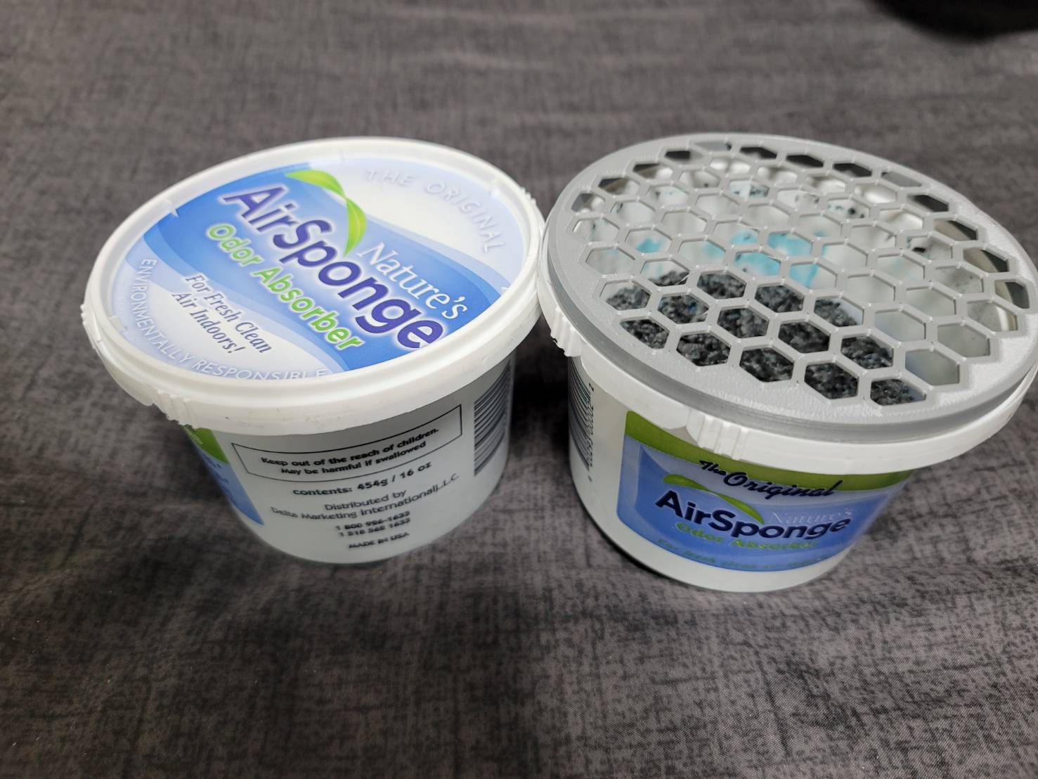 Natures Air Sponge 454g/12oz Cover Lid
