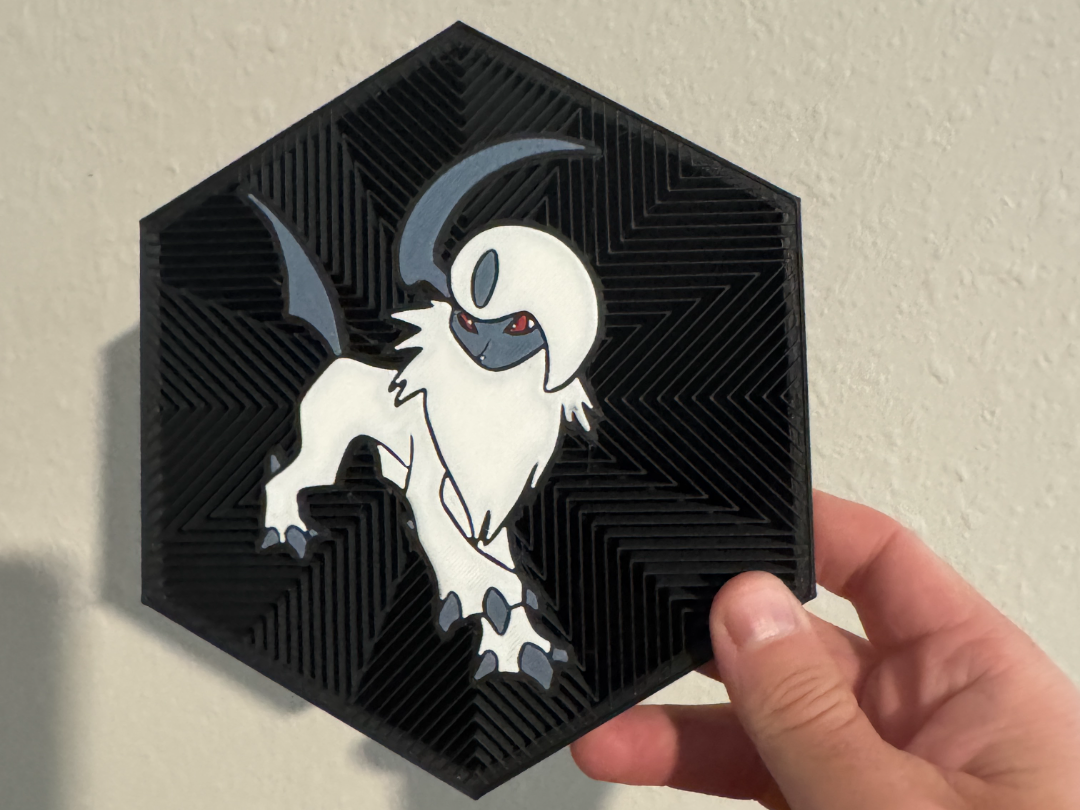 #359 Absol Hex Wall Art