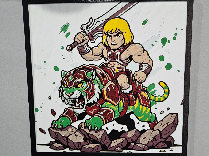 He-man and Battlecat Chibi
