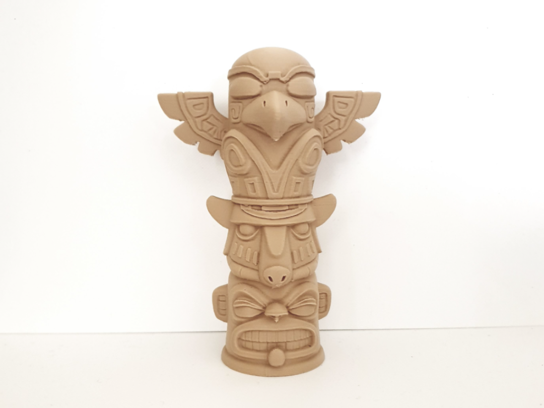 Miniature Totem Pole