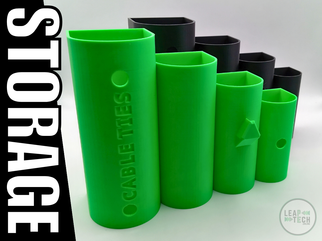 Cable Tie Storage - Zip Tie Holder Wall Mountable