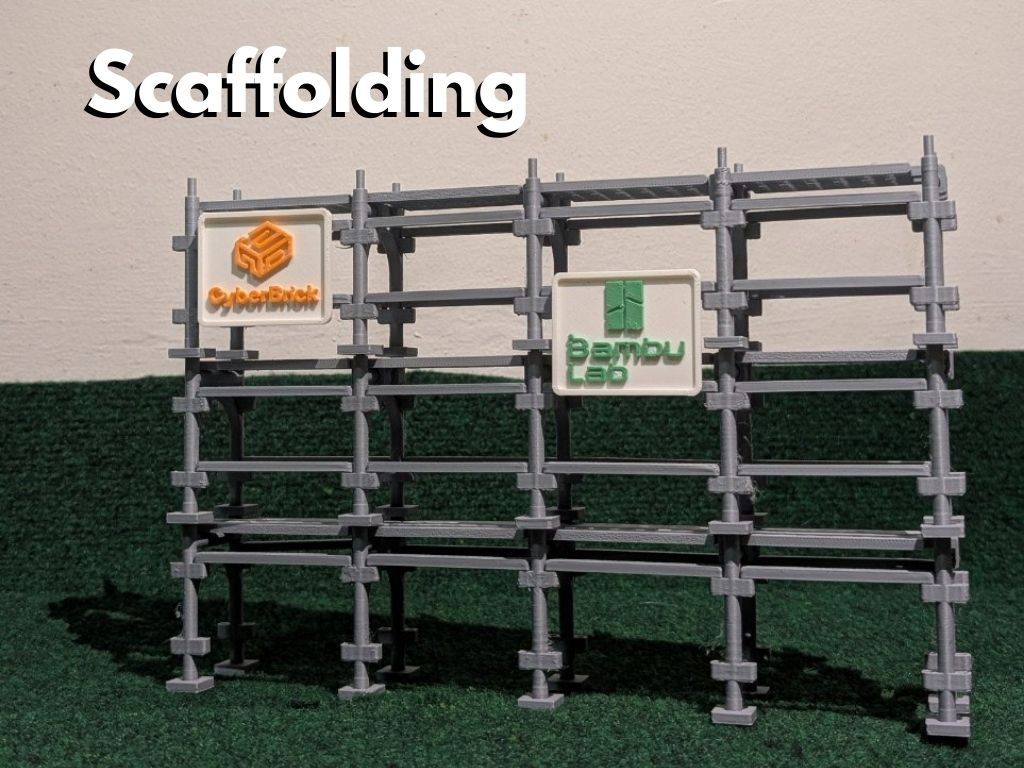 Modular Scaffolding 1:20 Scale -Ponteggio Modulare