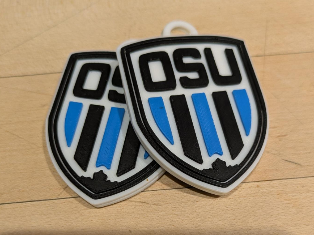 Ottawa South United (OSU) Logo Keychain Bag Tag