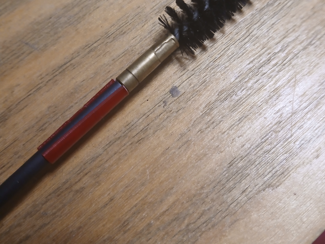 Steel bore cleaner rod cover