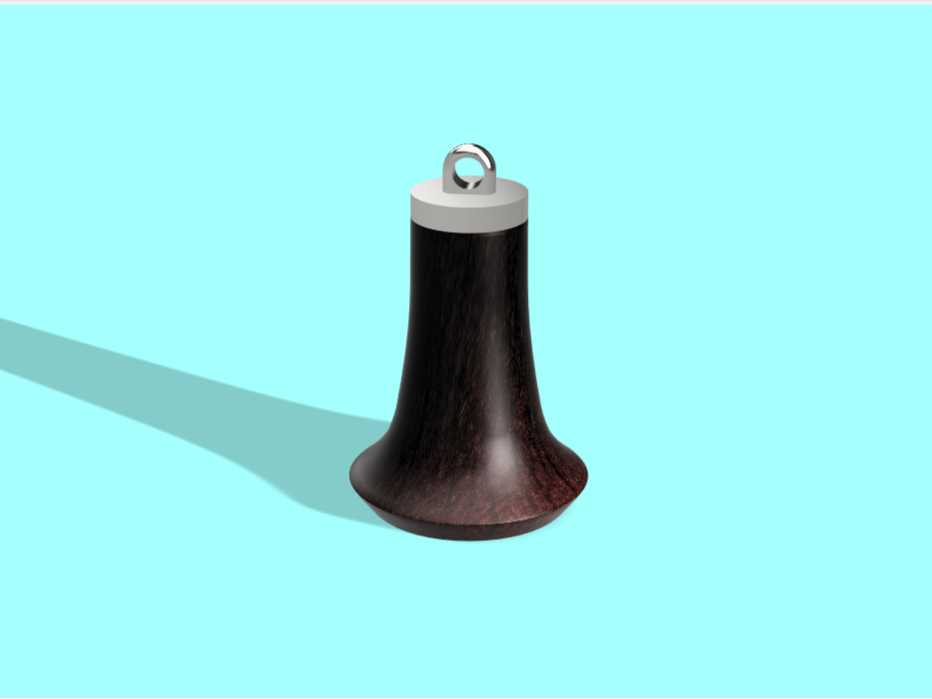 Clarinet Bell Keyring