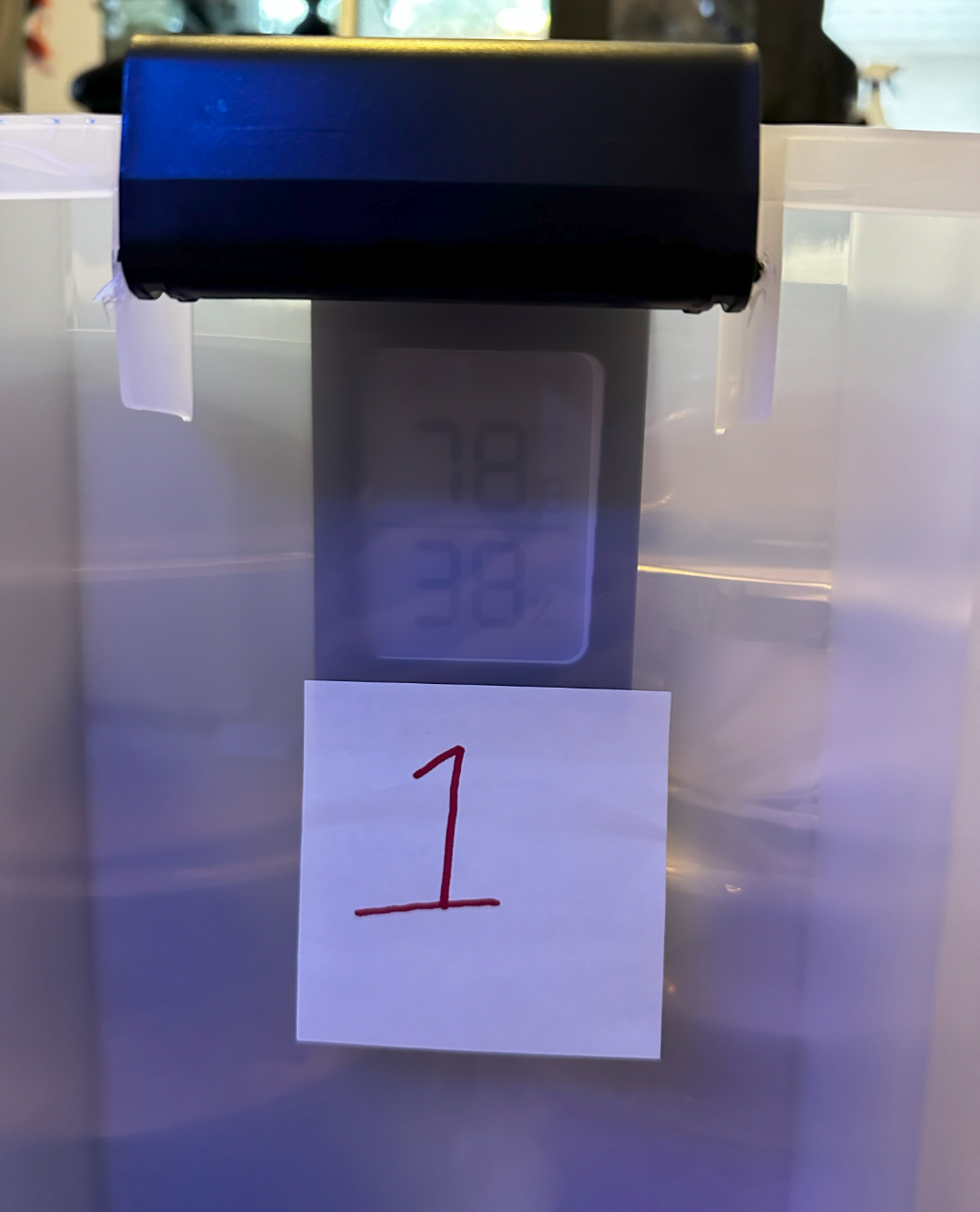 Switchbot Meter Plus Filament Storage Box Mount
