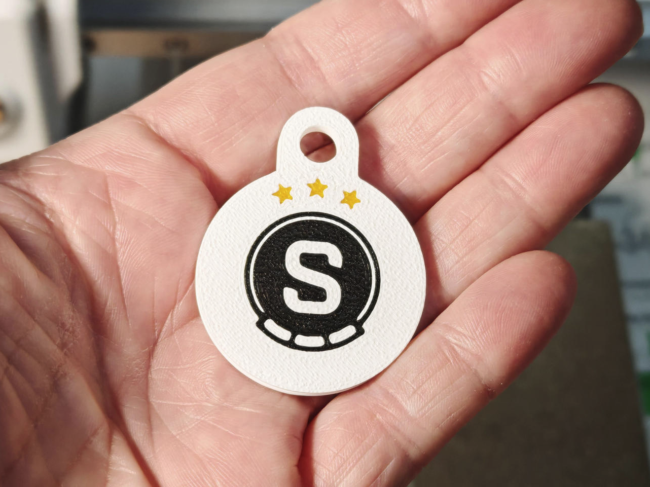 Keychain AC Sparta Praha - new club logo