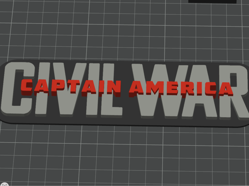 Captain America Civil War Logo