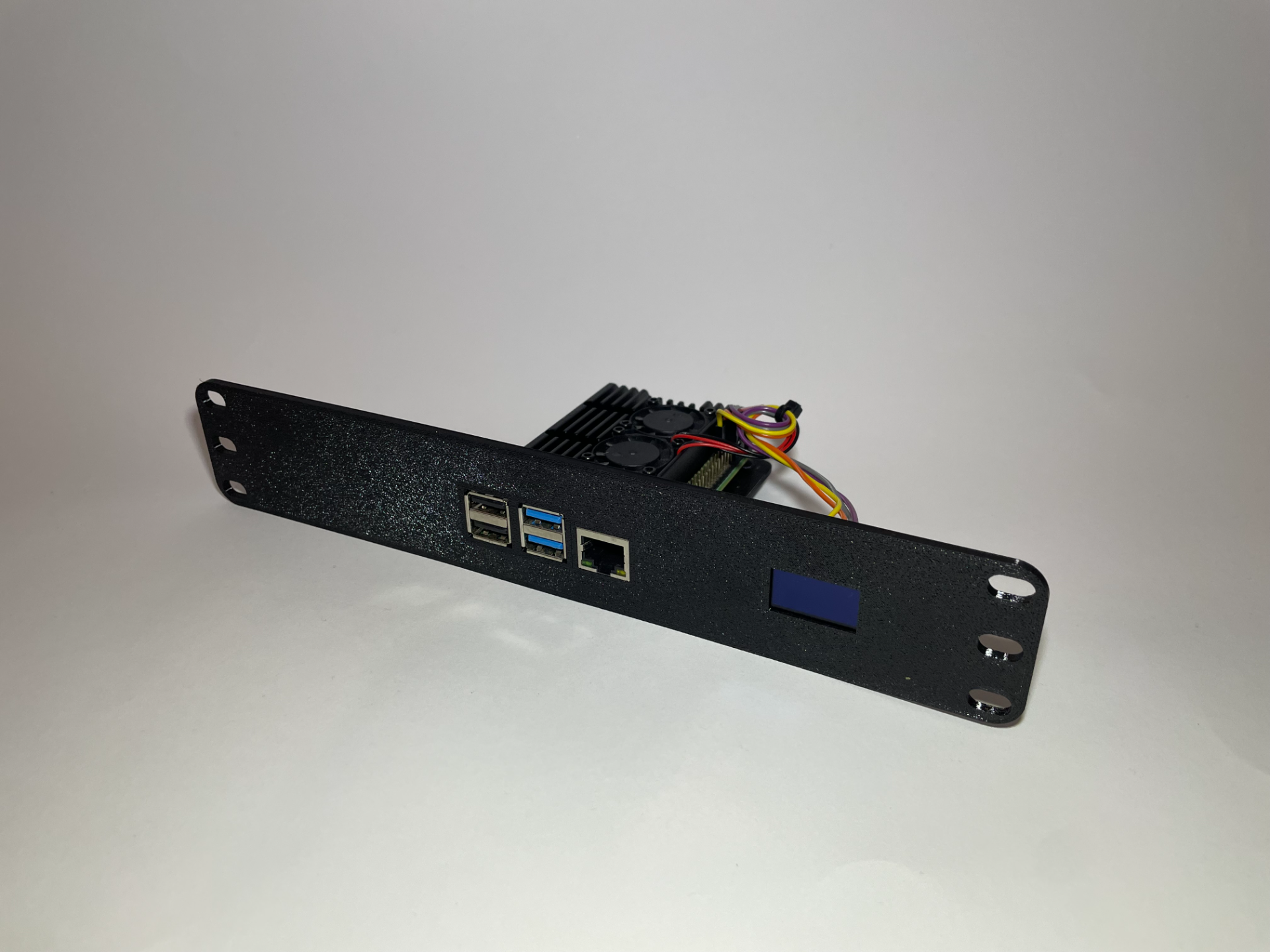 10" Rack Mount Raspberry Pi 4 + OLED 128×64