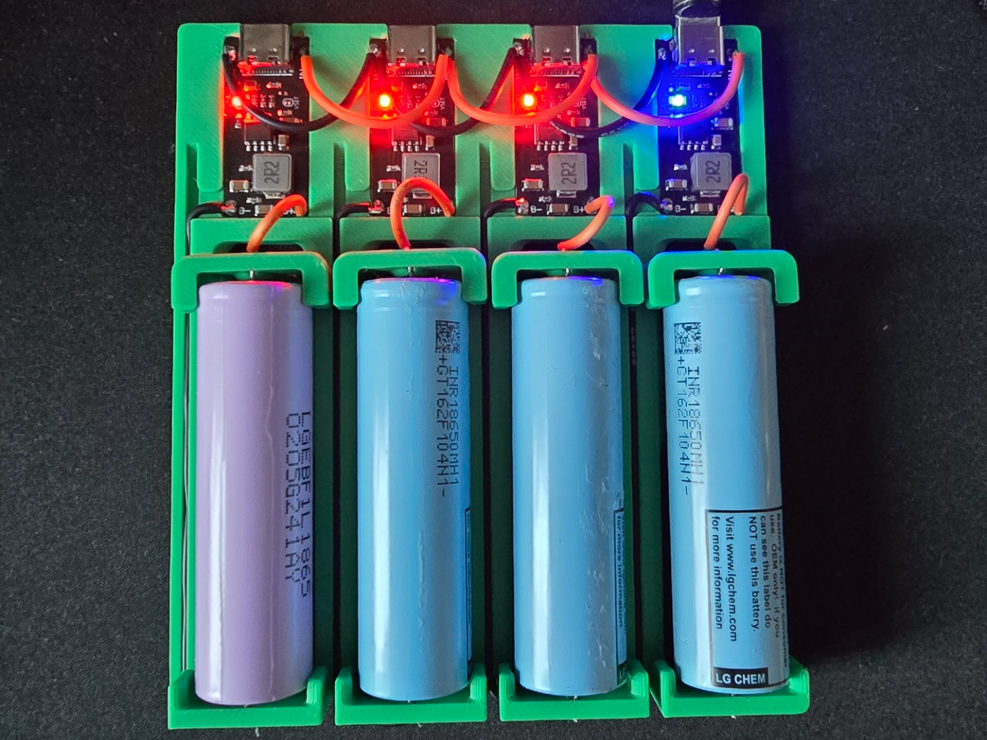 IP2312 18650 4cell charger