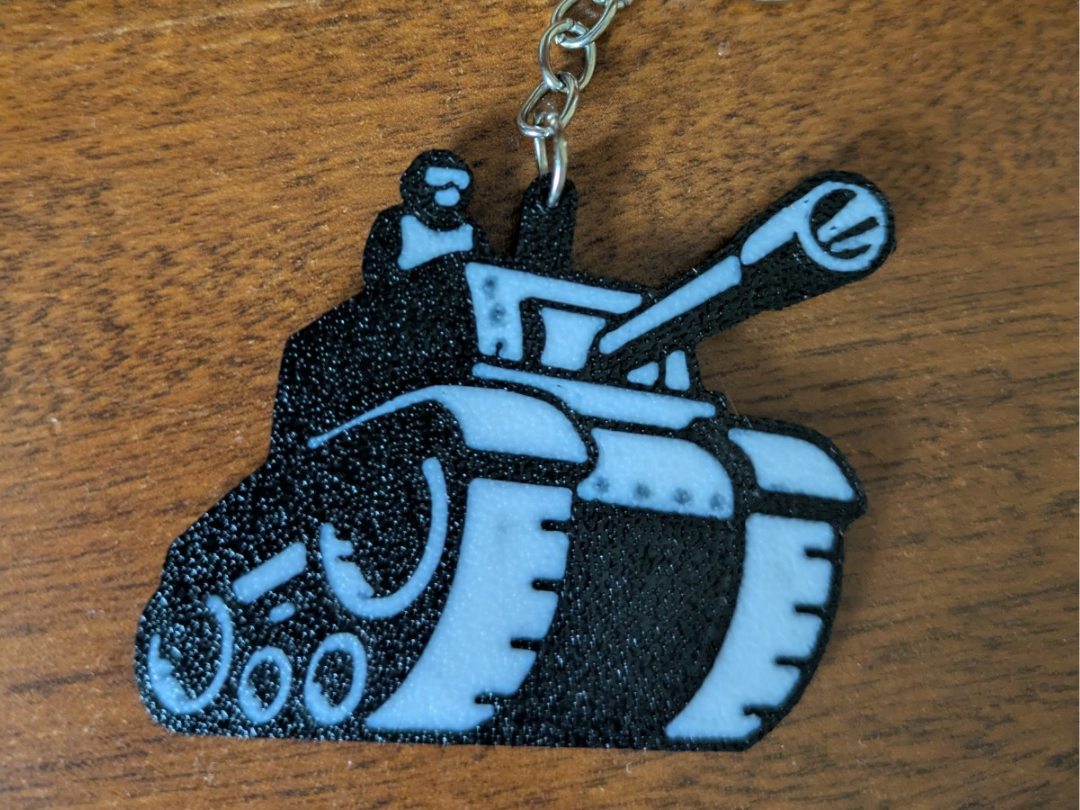 Newgrounds Logo Keychain