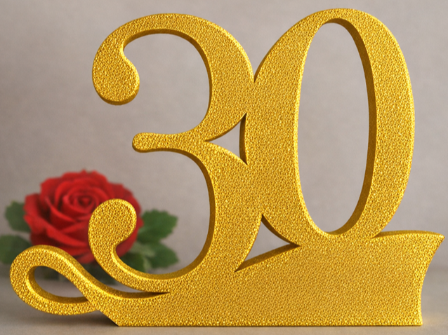 30 Birthday decoration