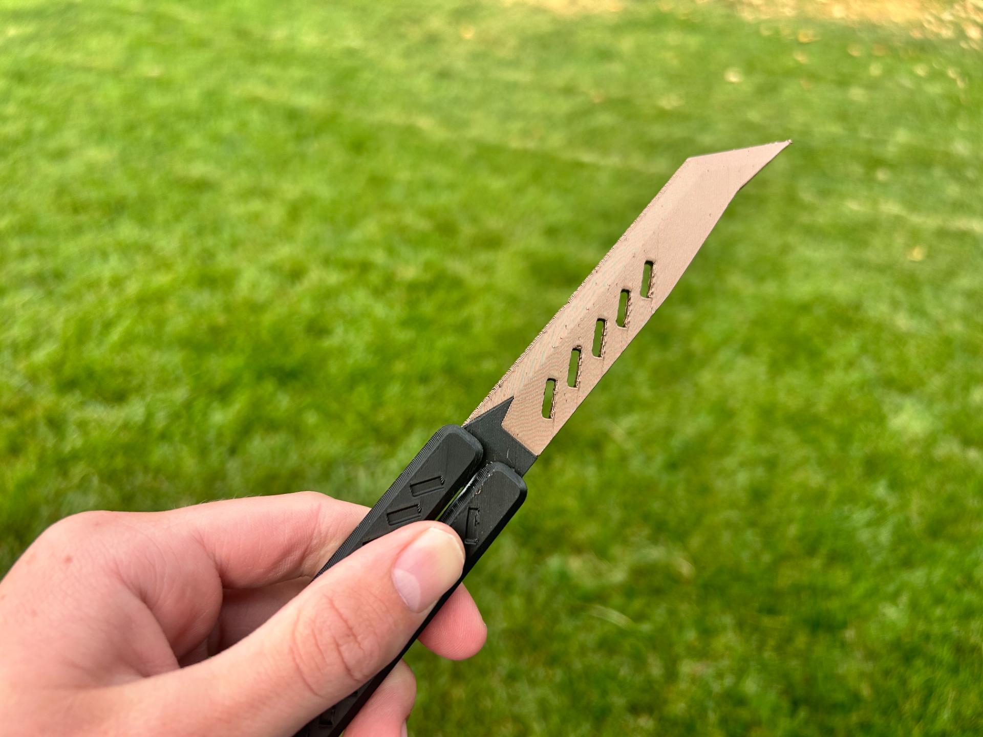 Balisong trainer PRINT IN PLACE