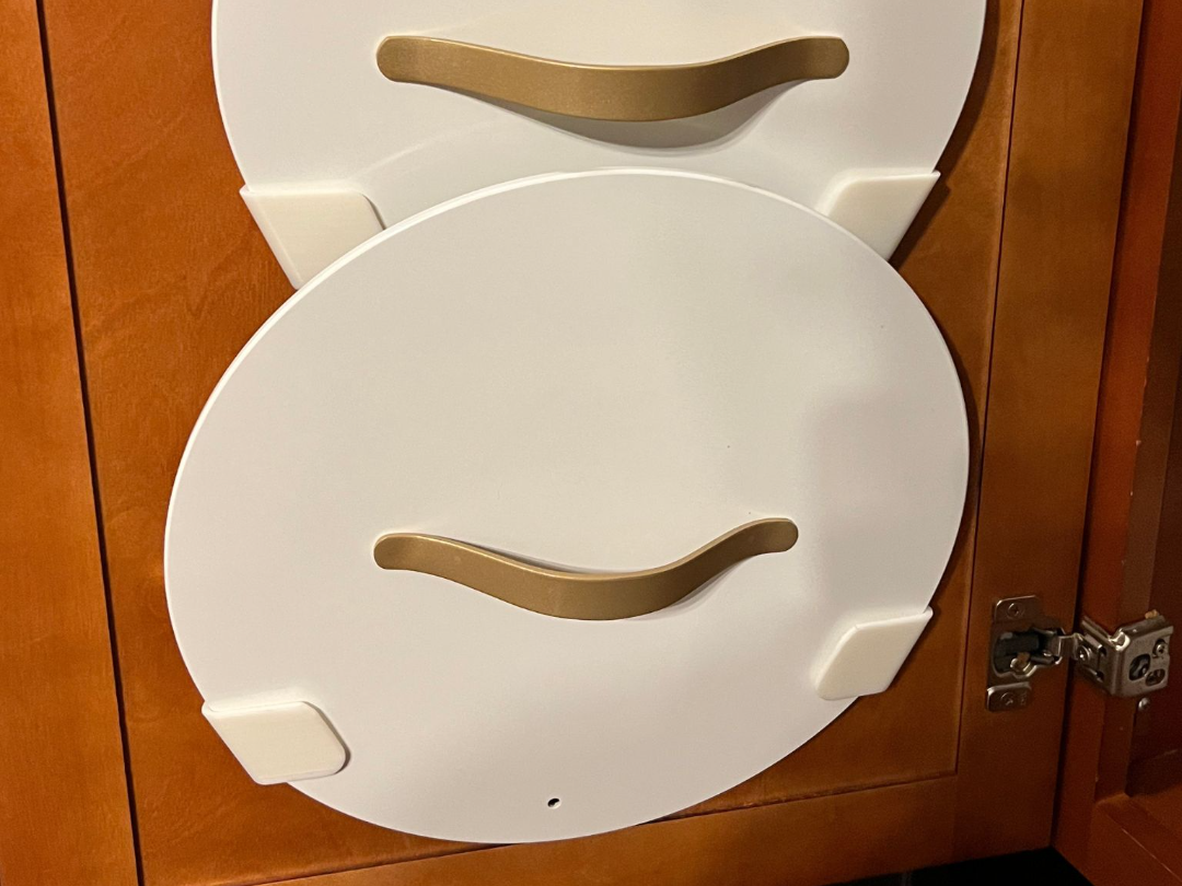 Pan Lid Hangers (Command Strip Mount)