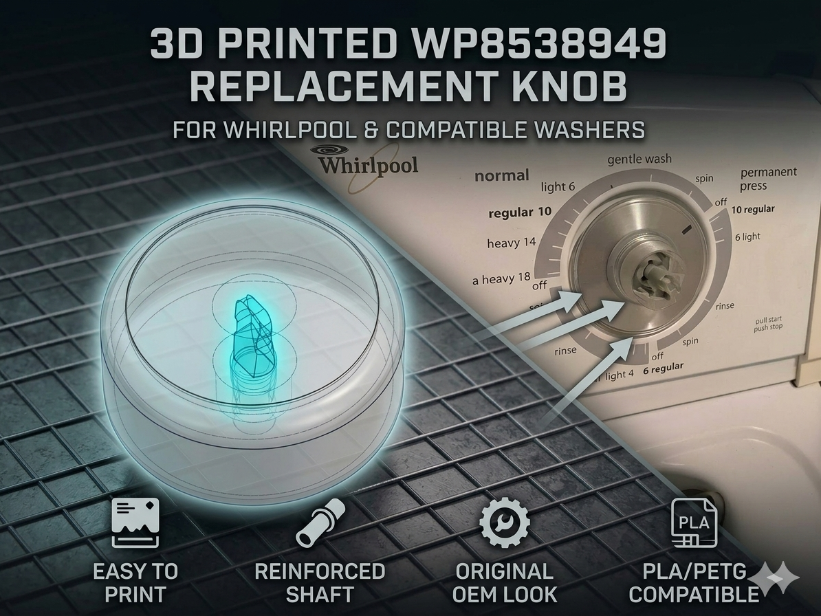 WP Washing Machine Timer Knob