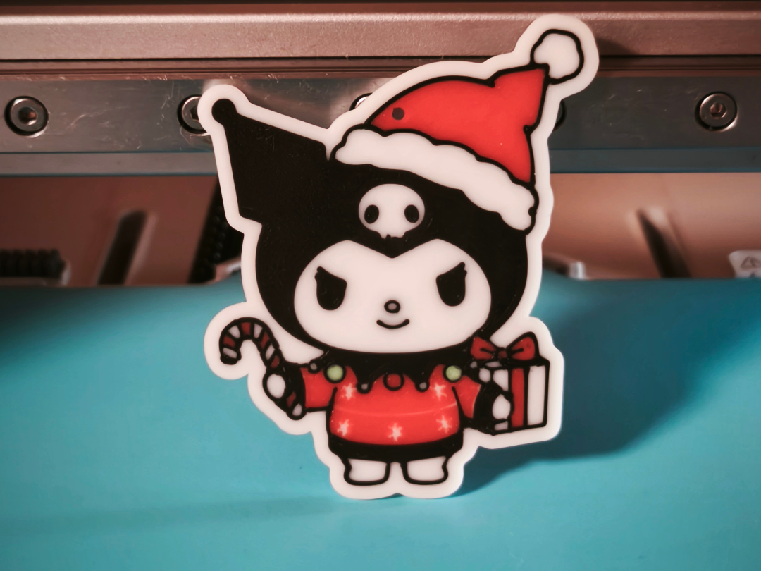 Kuromi Christmas Ornament & Keychain