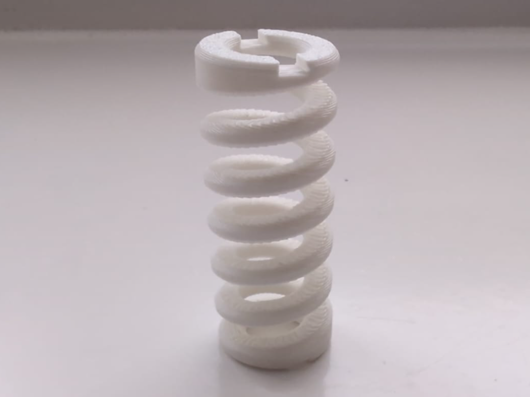 3D Printed Mechanism | Spring [Not yet parametric]