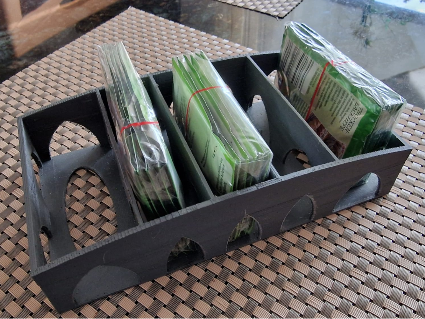 Box für Gewürze Päckchen 210x115x50