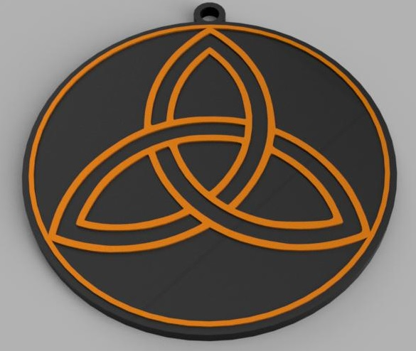 Llavero Triqueta / Triqueta Keychain