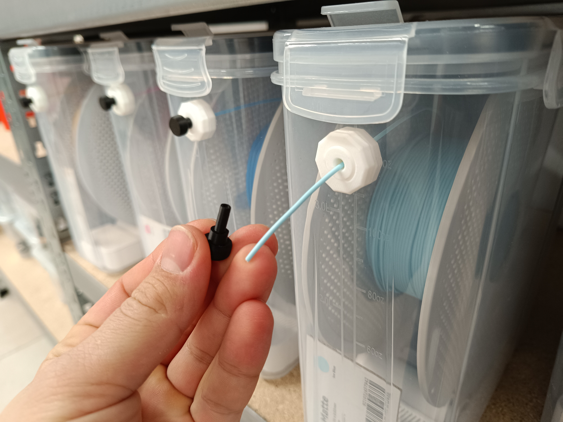 Filament Passthrough for Drybox