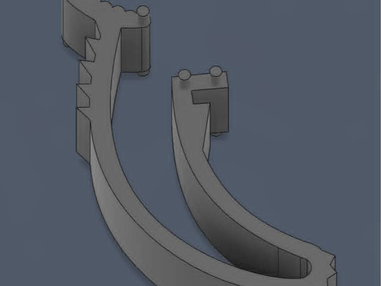 Airconditioner vent clip