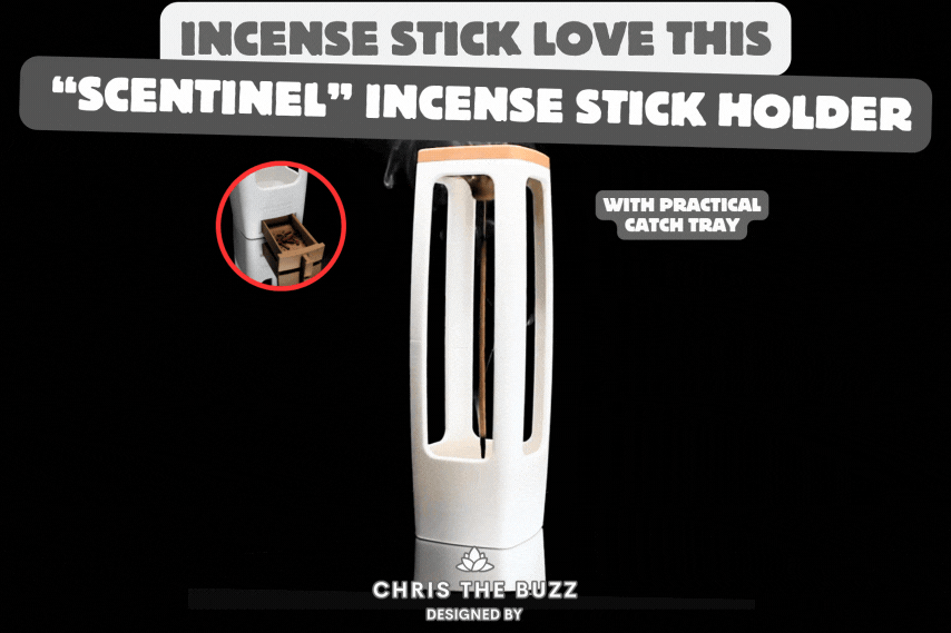 "Scentinel" Incense Stick Holder – Stylish & Clean