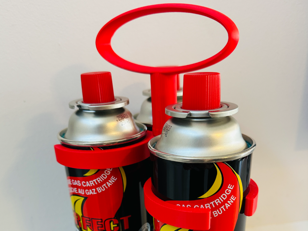 Butane Gas Cartridge Holder With Handle
