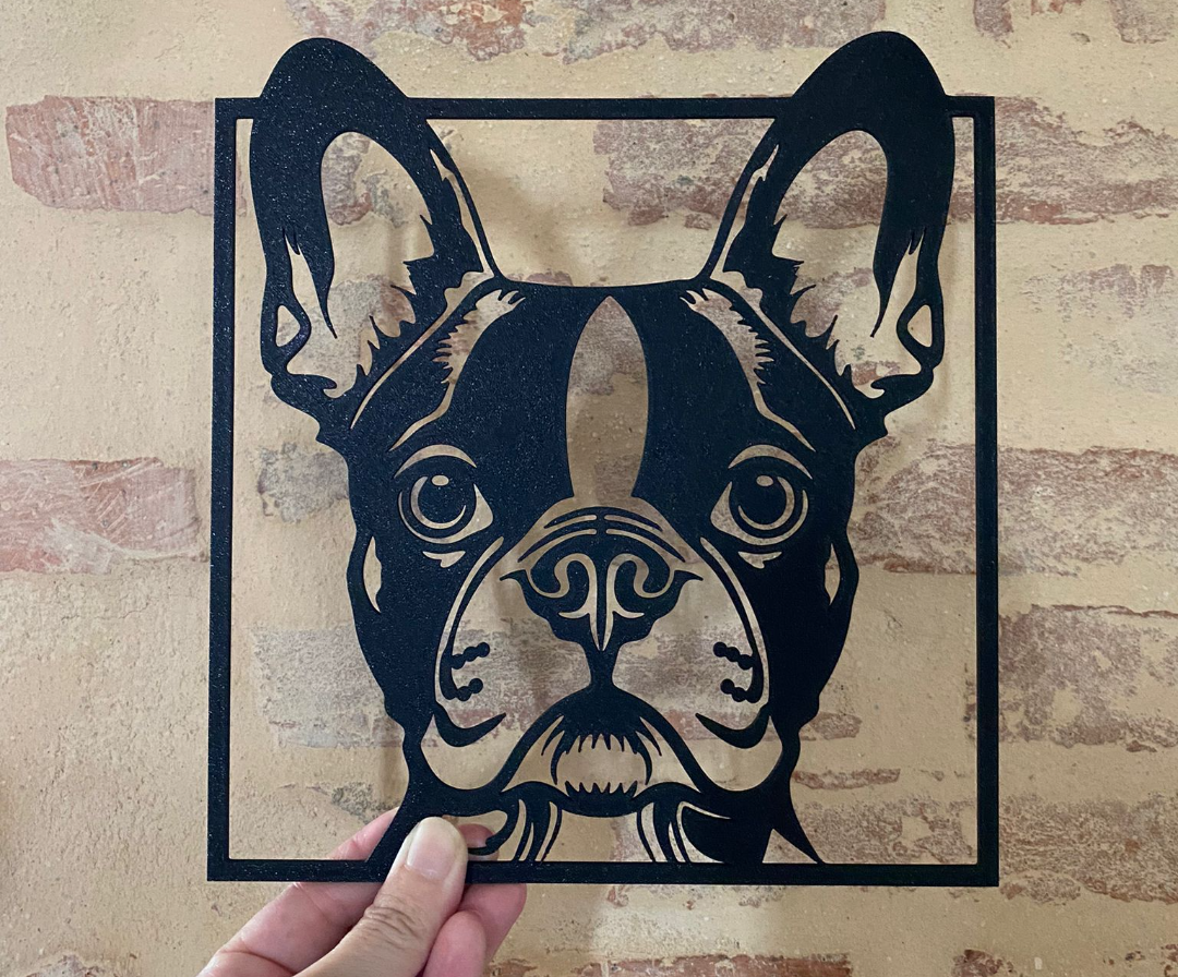 Wall Art Boston Terrier