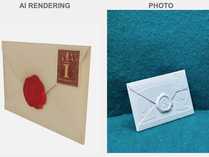 Sealed Envelope (with Stamp, No Address) : #55