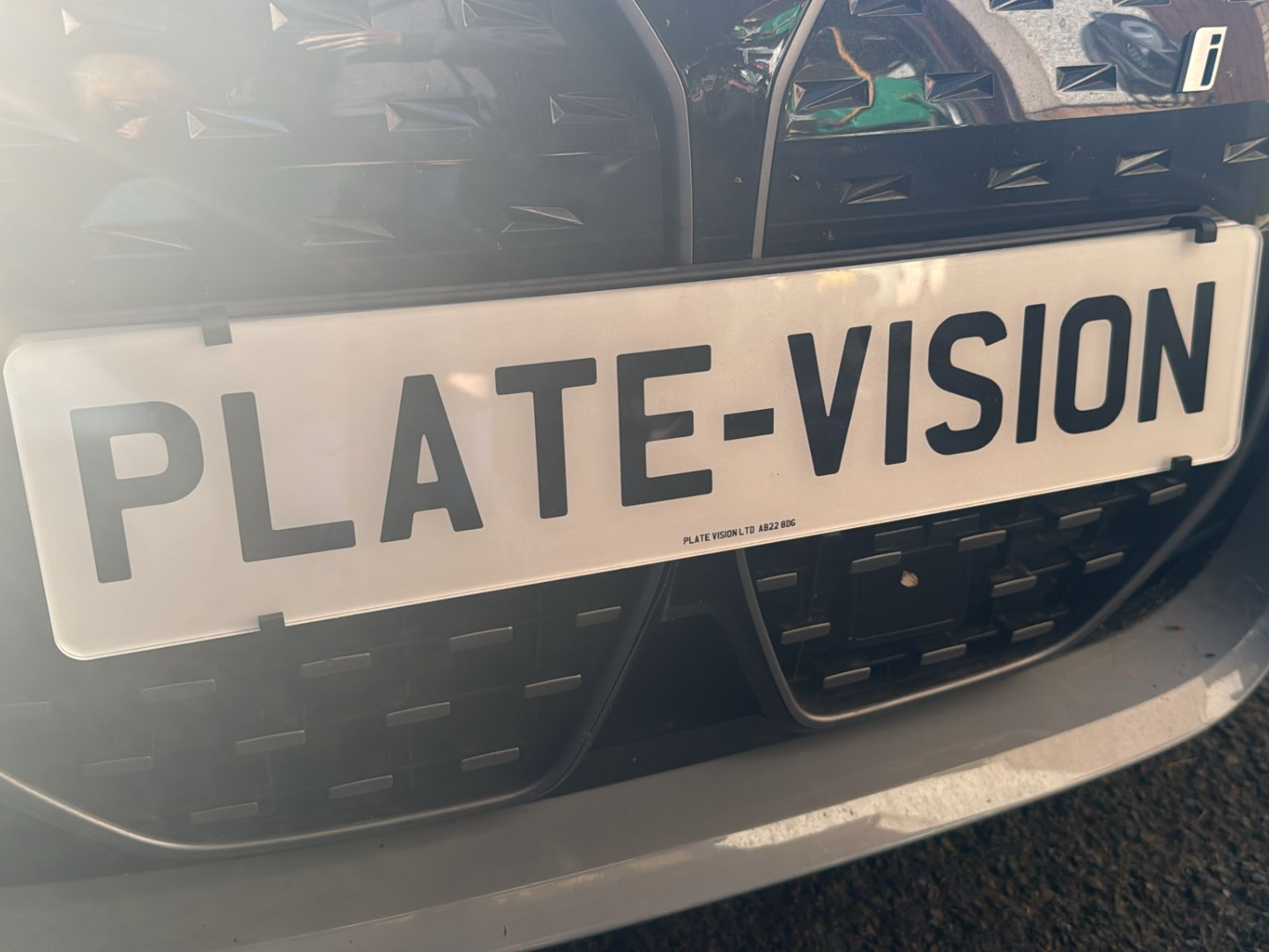 Car Show Reg Plate Brackets