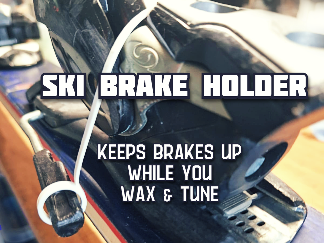 Ski brake holder - wax & tune