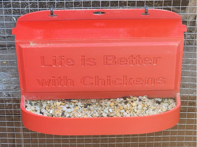 HyperFeeder C3 (Chicken Feeder with Lids)