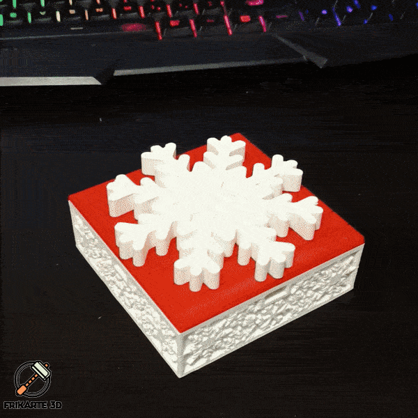 Snowflake Mechanically Locking Box