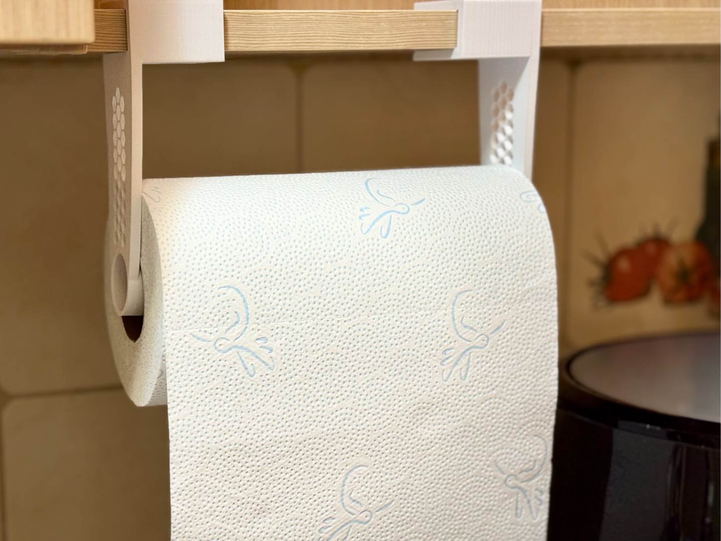 Hexa-Style Paper Towel Holder
