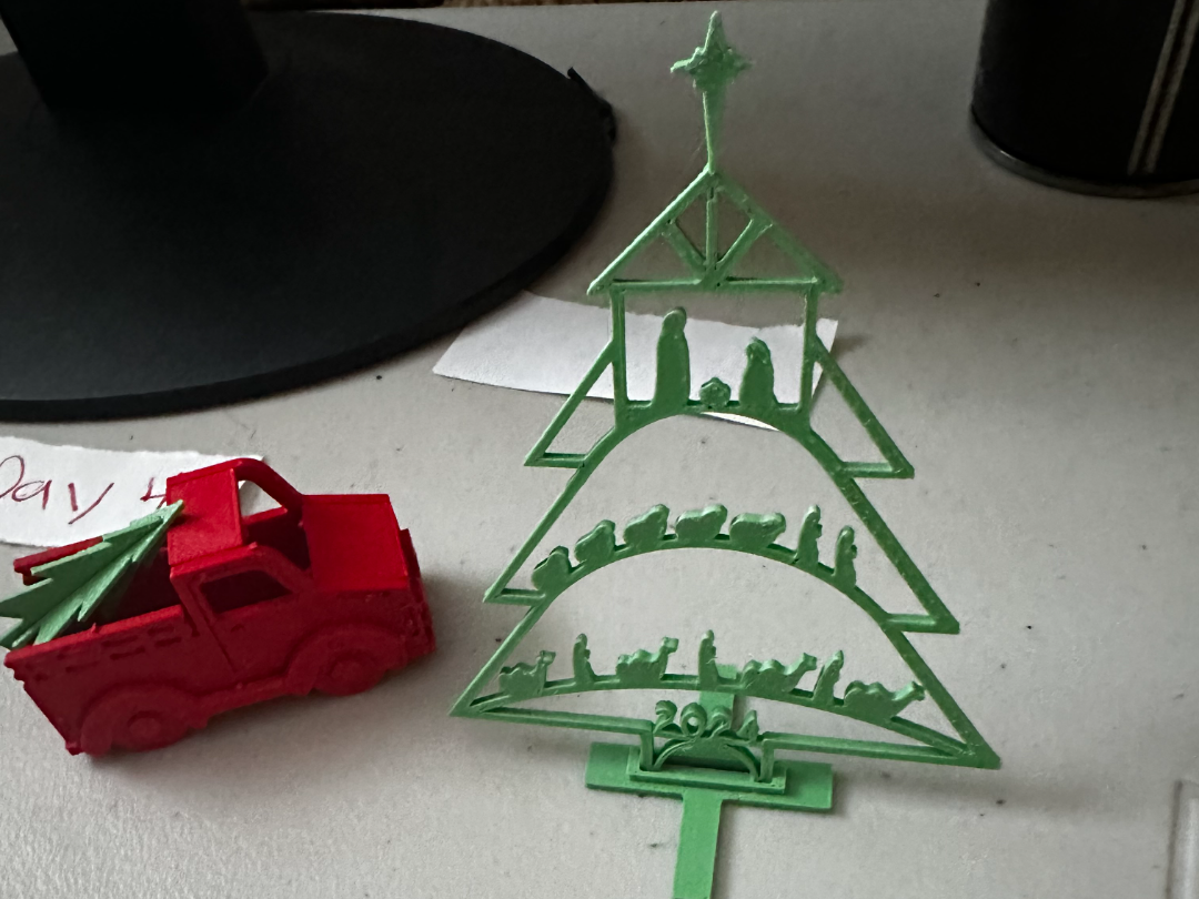 Nativitree Christmas Ornament