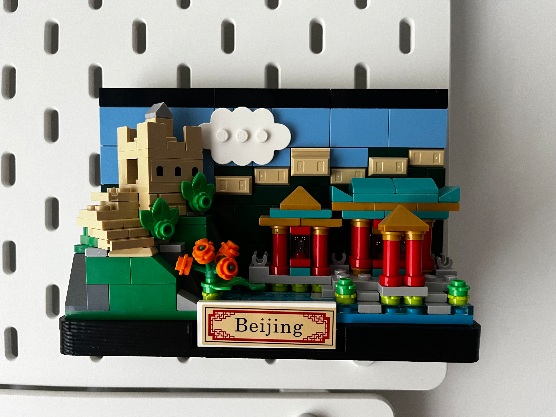 Architecture Postcard Display Shelf SKÅDIS