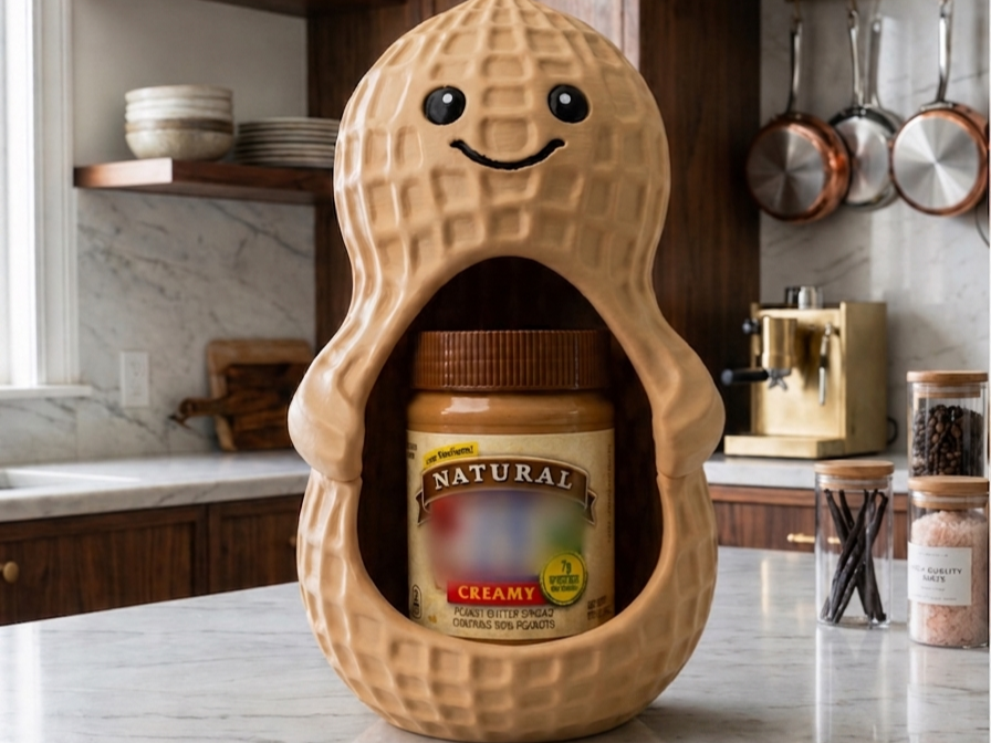Cute peanut butter holder buddy