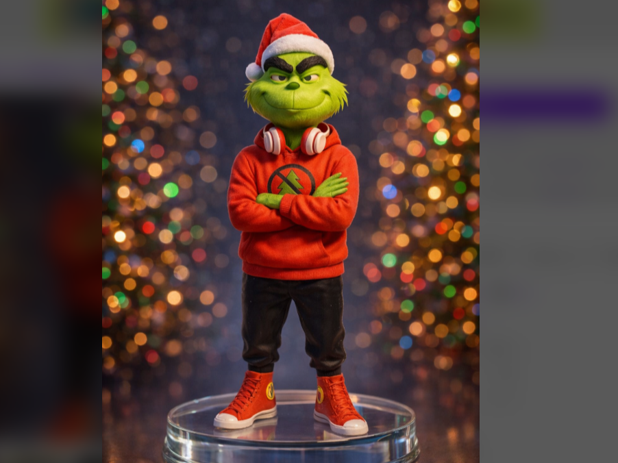 Grinch Urban Vibes  ( Multiparts + 3mf included )