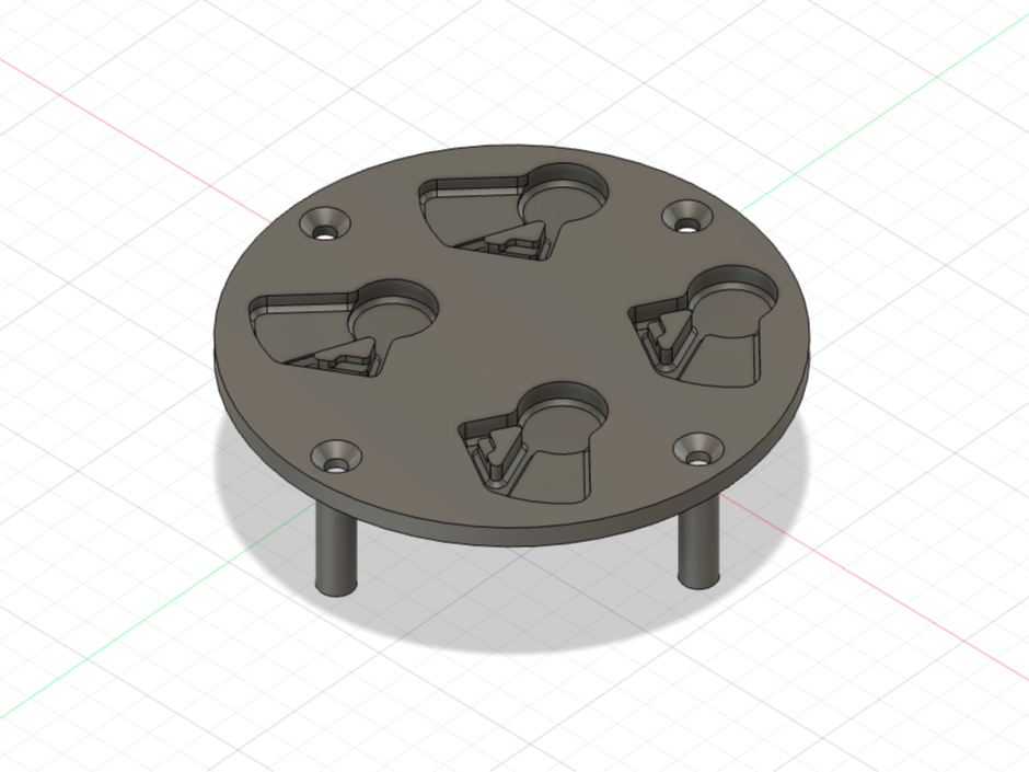IRIS One.2 AirKiller Shock Plate Insert (RC Car)